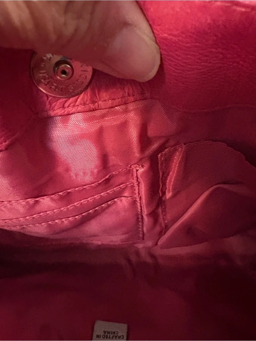 Wilsons Leather Pink Leather Shoulder Tote